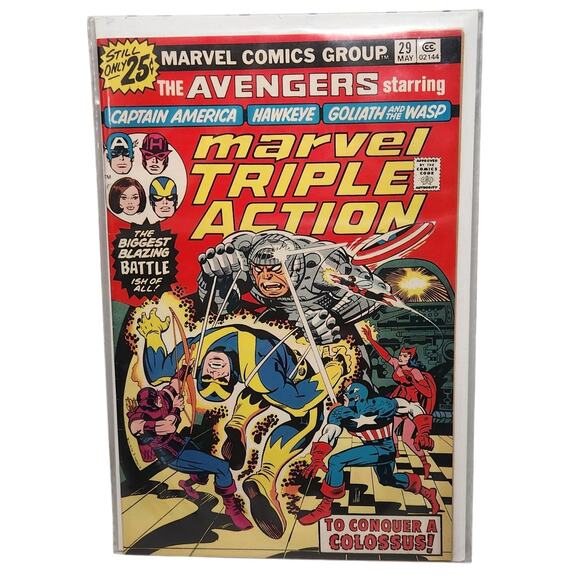 Marvel Triple Action #29 Vintage 1976 Marvel Comics .25 Cent Issue VF - Picture 1 of 4